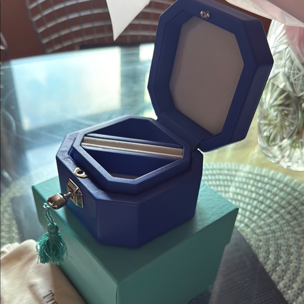Tiffany & Co. Blue and Silver Accessory